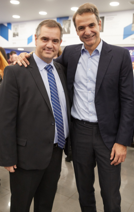 Με Κυριάκο Μητσοτάκη - Βασίλης Σπανάκης - Υποψήφιος Βουλευτής Νέας Δημοκρατίας Β3 Νοτίου Τομέα Αθηνών