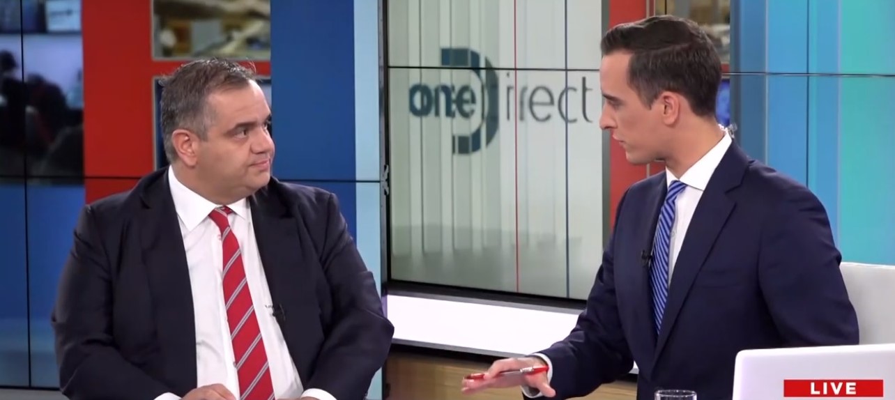 Συνέντευξη στο One Channel για την ψήφο των απόδημων, το μεταναστευτικό και τον προϋπολογισμό του 2020