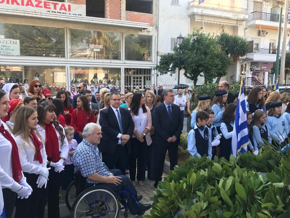 ΕΚΔΗΛΩΣΕΙΣ ΤΙΜΗΣ ΚΑΙ ΜΝΗΜΗΣ ΓΙΑ ΤΗΝ 28Η ΟΚΤΩΒΡΙΟΥ