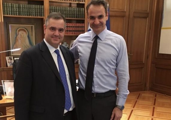 Συνάντηση Μητσοτάκη – Σπανάκη στο Μέγαρο Μαξίμου