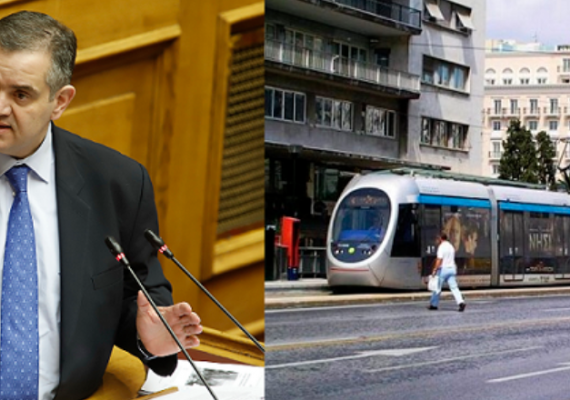 Την άμεση επαναλειτουργία του Τραμ από και προς το Σύνταγμα για την καλύτερη εξυπηρέτηση των Νοτίων Προαστίων ζητάει ο Β.Σπανάκης