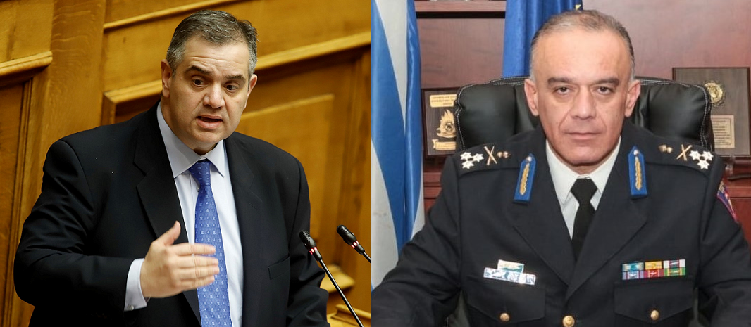 Συγχαρητήριο τηλεφώνημα Σπανάκη στον νέο Αρχηγό της Πυροσβεστικής