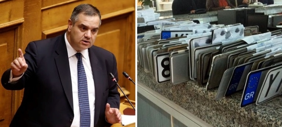 Να ενεργοποιηθεί η άρση ακινησίας οχημάτων για ορισμένο χρόνο, χωρίς επιπλέον επιβάρυνση στα Τέλη Κυκλοφορίας, ζητάει ο Β. Σπανάκης.