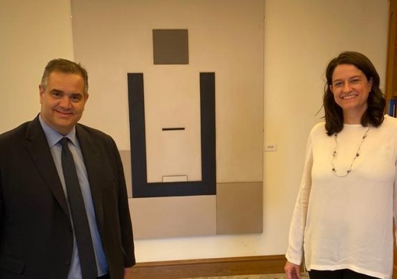 Συνάντηση του Βουλευτή Βασίλη Σπανάκη με την Υπουργό Παιδείας για τον Νότιο Τομέα