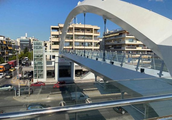 Βασίλης Σπανάκης: “Η πεζογέφυρα του Αλίμου είναι ένα έργο που είχε ανάγκη η περιοχή”