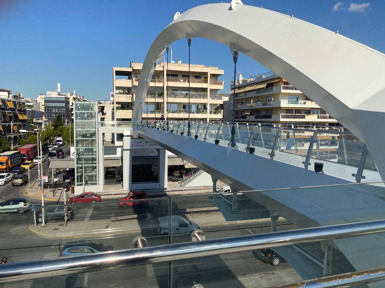 Βασίλης Σπανάκης: “Η πεζογέφυρα του Αλίμου είναι ένα έργο που είχε ανάγκη η περιοχή”