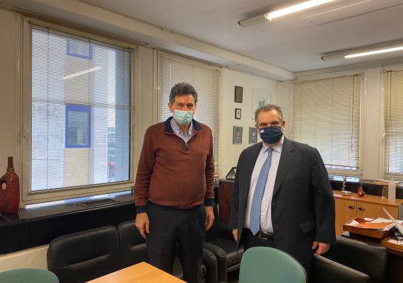 Επίσκεψη Σπανάκη στην Πρωτοβάθμια και Δευτεροβάθμια Εκπαίδευση Νοτίου Τομέα (Δ’ Αθήνας)