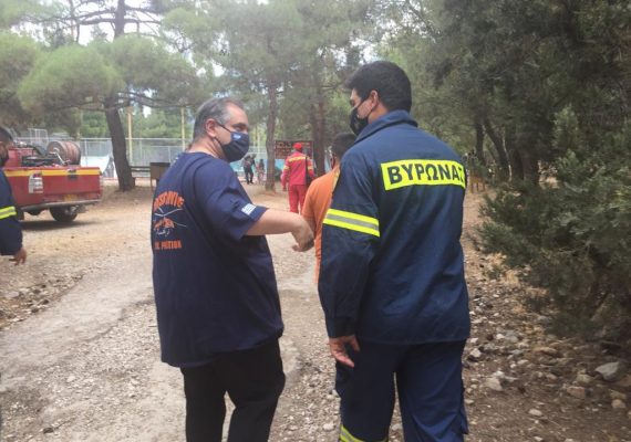 Επίσκεψη του Βουλευτή Βασίλη Σπανάκη σε Βύρωνα, Αργυρούπολη και Γλυφάδα